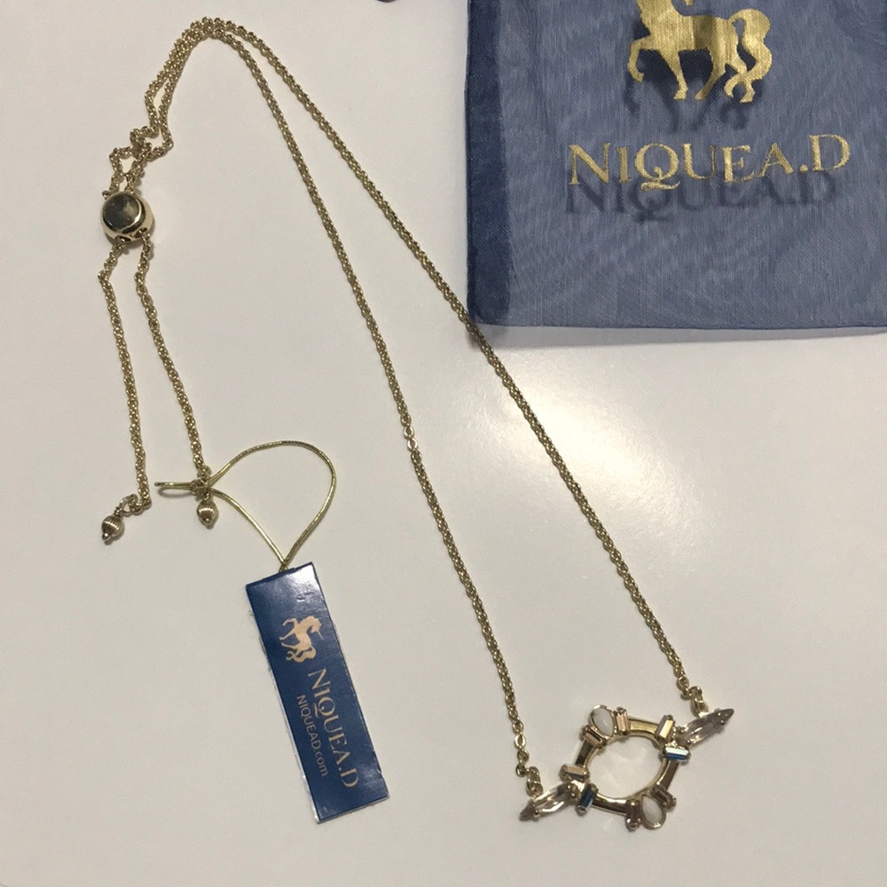 Niquea.d Emblished Necklace